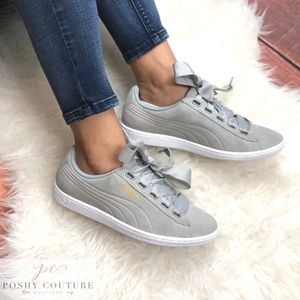 Puma vikky ribbon grey Clearance